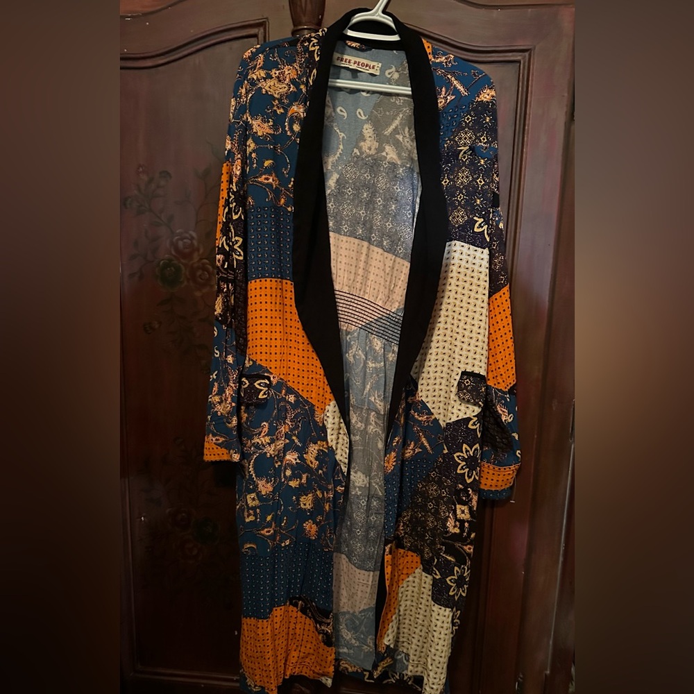 Free People Patchwork Duster - image 4